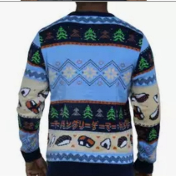 Hungry Gamer Holiday Christmas Sweater Geeknet Size Small NWT - Picture 2 of 10